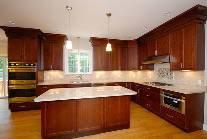 Kitchen - rustic kitchen idea in Houston