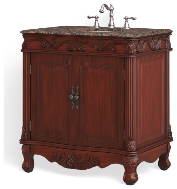 The Adelaide Bathroom Vanity, 32" - Victorian - Bathroom Vanities And ...