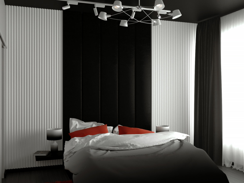 квартира для холостяка - спальня