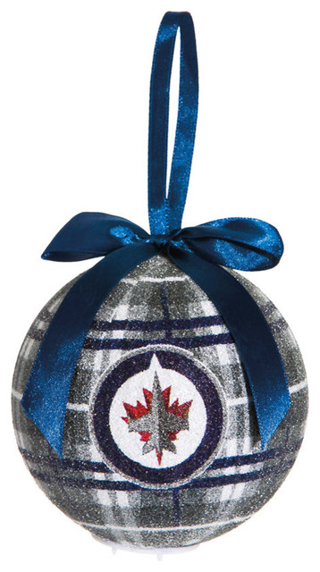 winnipeg jets light up led sparkle plaid christmas ornament contemporary christmas ornaments - Plaid Christmas Ornaments winnipeg jets light up led sparkle plaid christmas ornament contemporary christmas ornaments - Plaid Christmas Ornaments