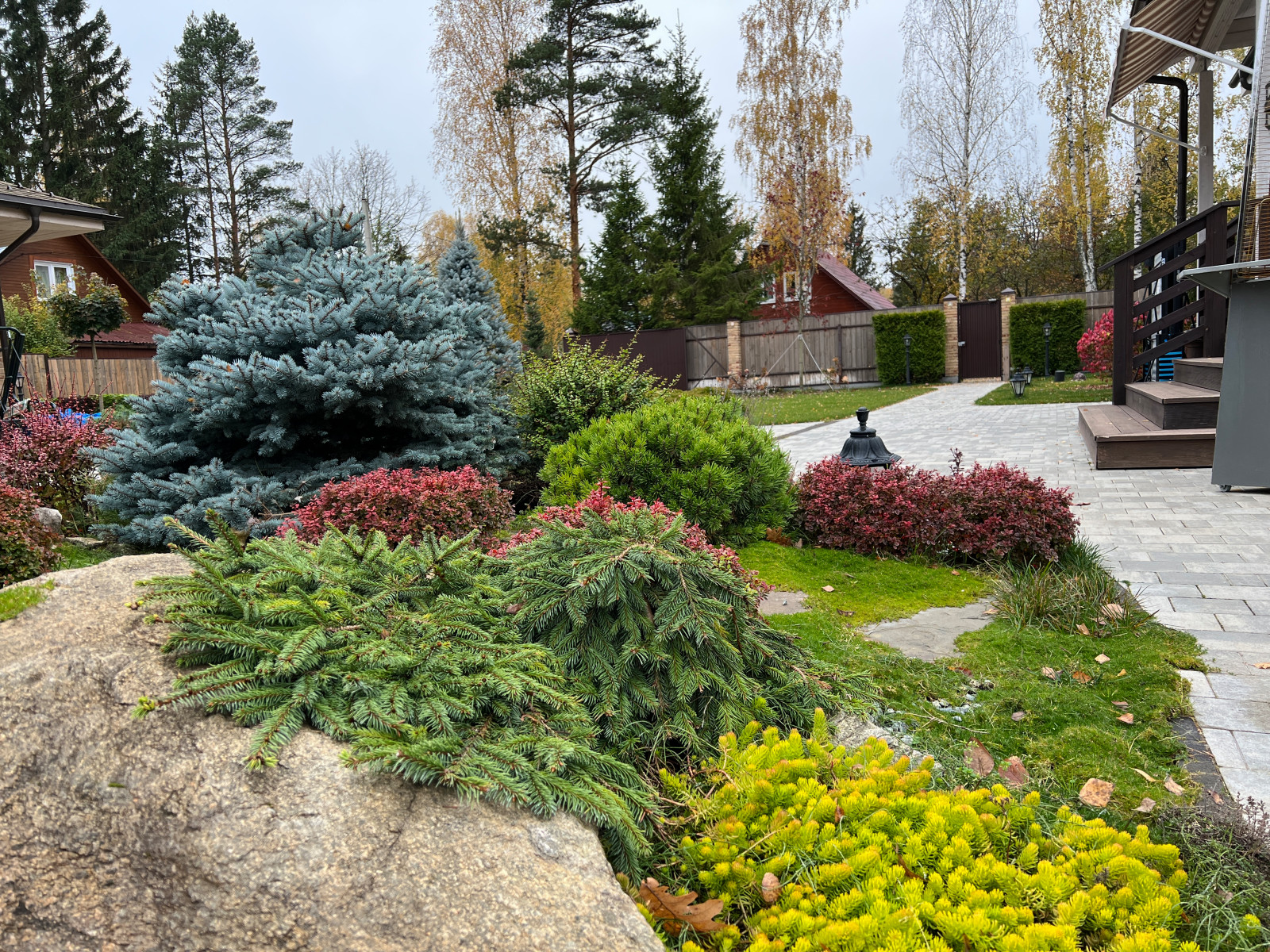 Сады осенью