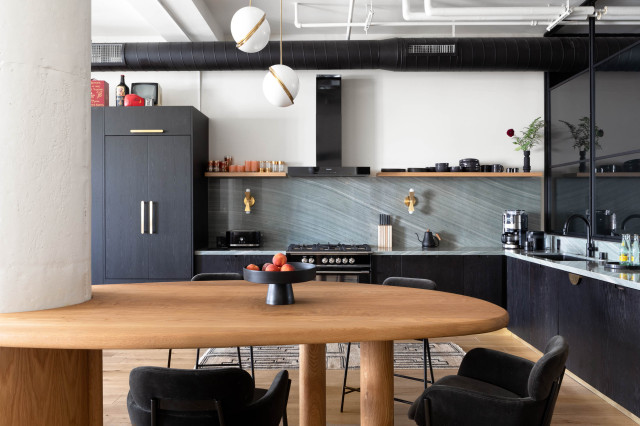 Broadway Loft industrielt-koekken