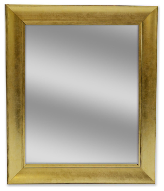 Framed Mirror, 16"x20" Transitional Wall Mirrors by Frame it for