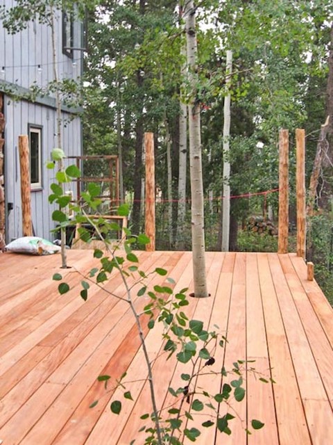 Decks contemporaneo-terraza-y-balcon