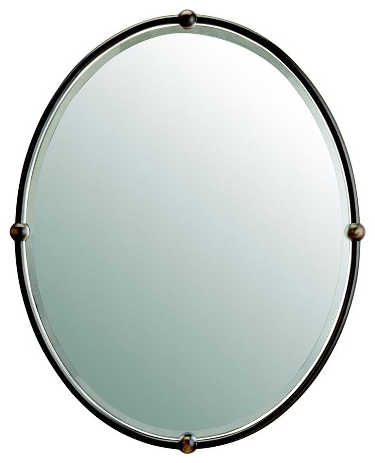 WESTWOOD Contemporary Oval Mirror X-ZO60014