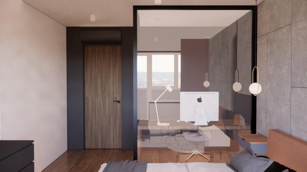 Минимализм в трёхкомнатной квартире