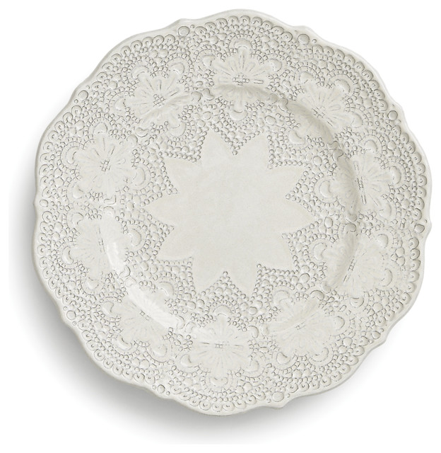Merletto Antique Salad/Dessert Plate Mediterranean Salad And Dessert Plates by Arte Italica