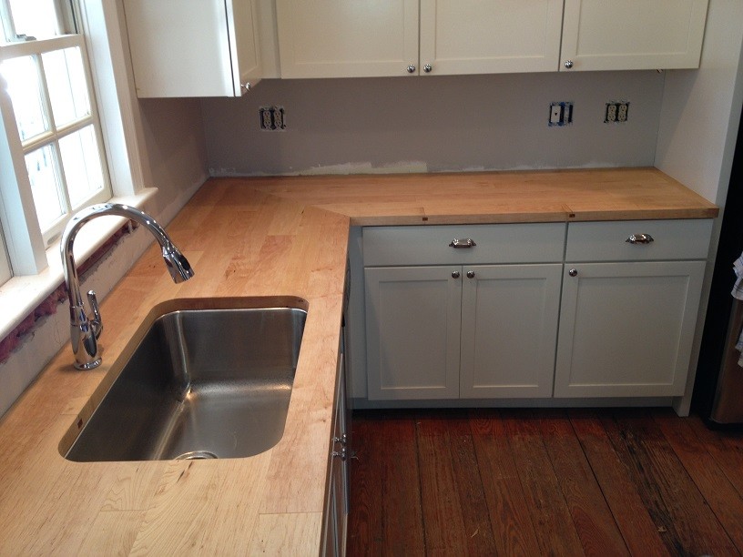 Custom maple counters