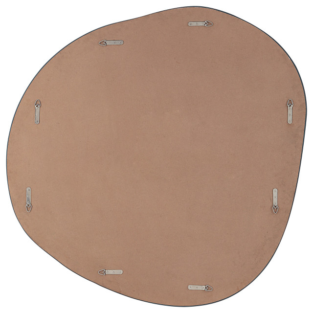 Lunaria 45" Tall Irregular Round Mirror - Contemporary - Wall Mirrors ...
