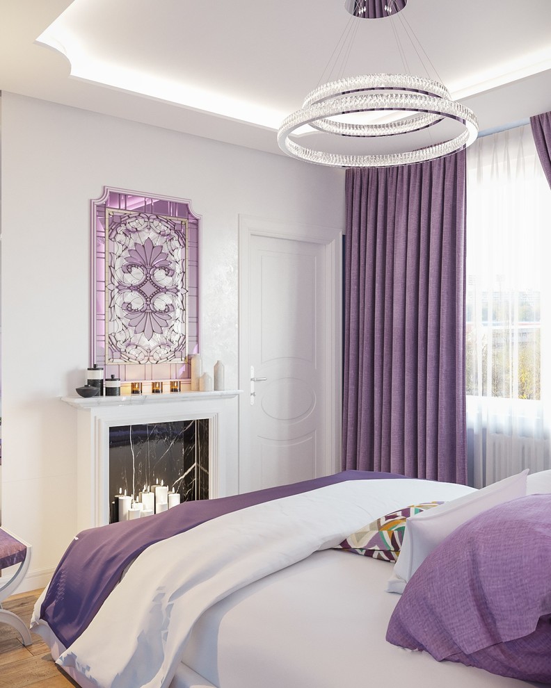 Визуализация спальни в современном стиле для kv-design