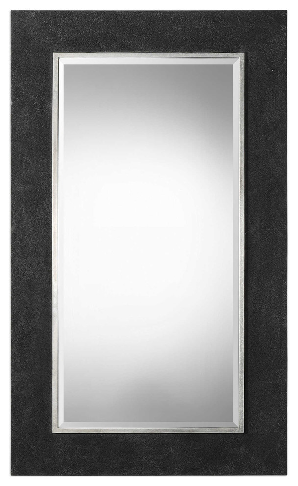 Ferran Textured Black Mirror Contemporary Wall Mirrors By Ownax - Uttermost Bellano Aged Black Mirror Ferran Textured Black Mirror Contemporary Wall Mirrors By Ownax - Uttermost Bellano Aged Black Mirror