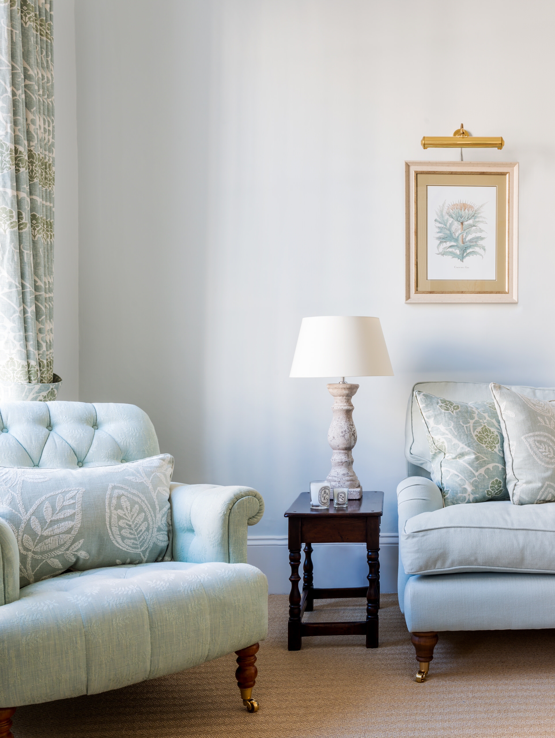 Houzz Tour: Elegant Hues and Classic Design Transform a City Townhouse ...
