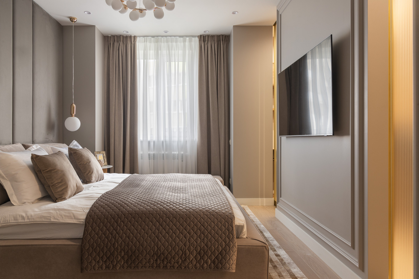 Реализованный проект квартиры 120 кв.м.