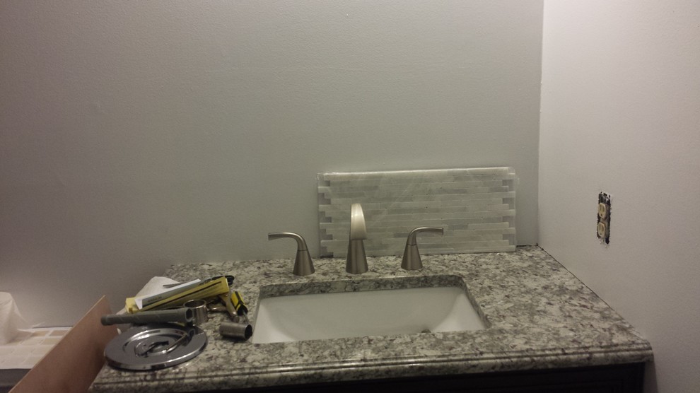 How to edge tile backsplash