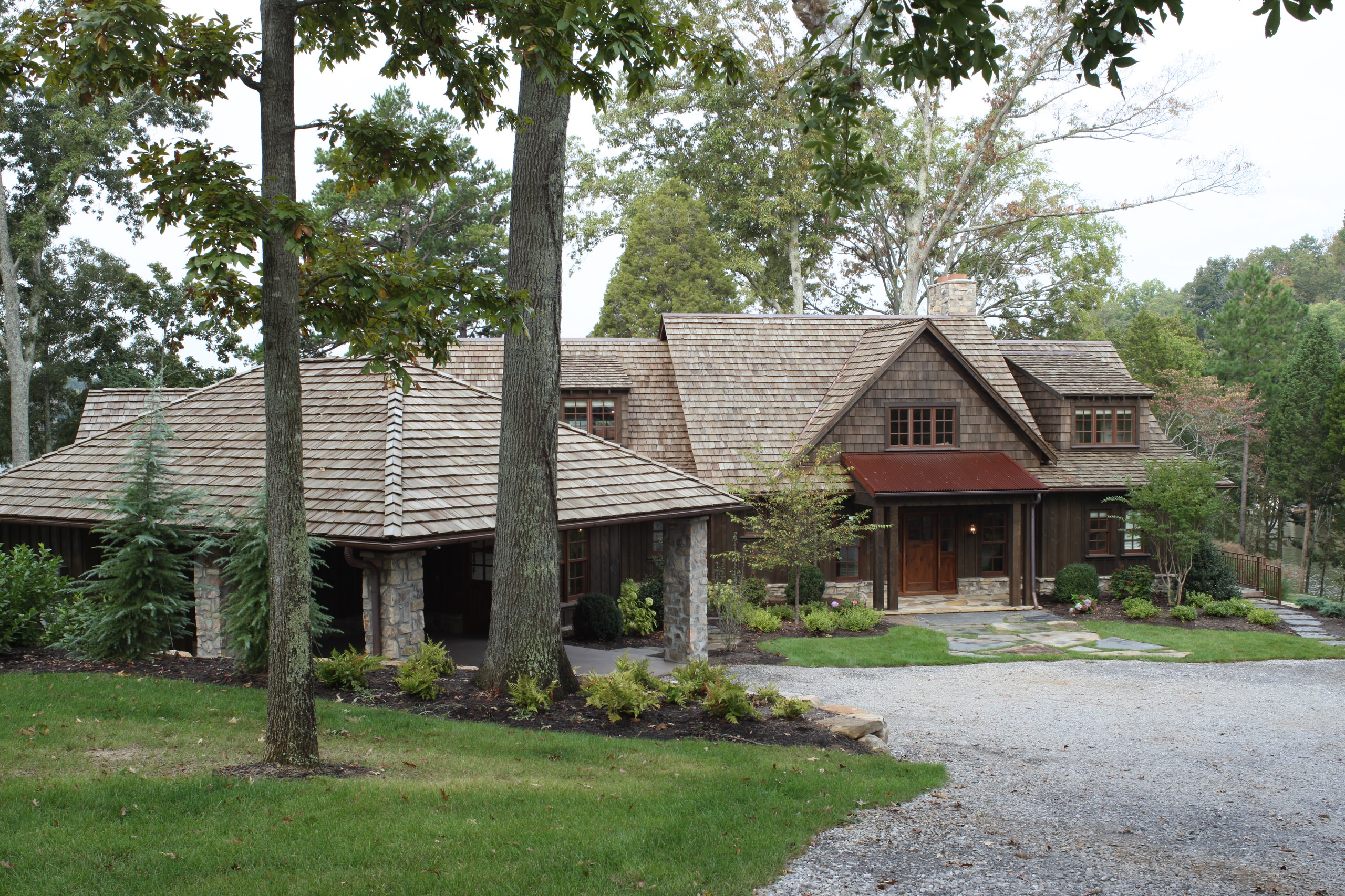 House in the Woods Knoxville Custom Home
