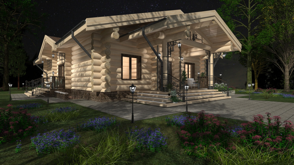 ДОМ В СОСНОВОМ ЛЕСУ