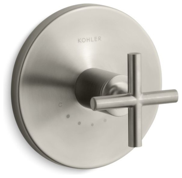 Kohler Purist Valve Trim w/ For Thermostatic Valve, Vibrant Brushed