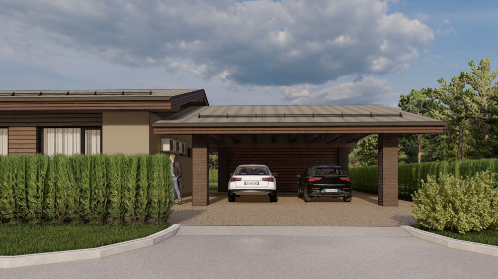 Практичный одноэтажный дом в г. Пенза