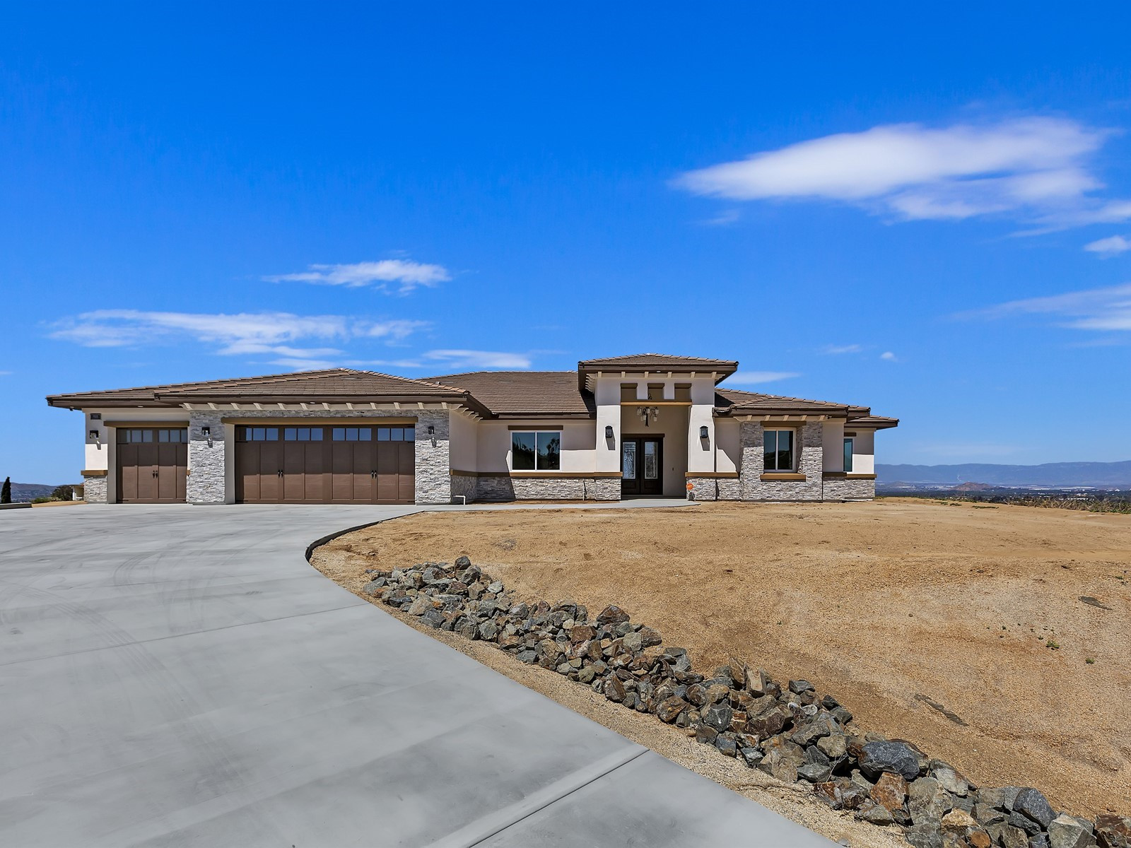 Custom Home with a View