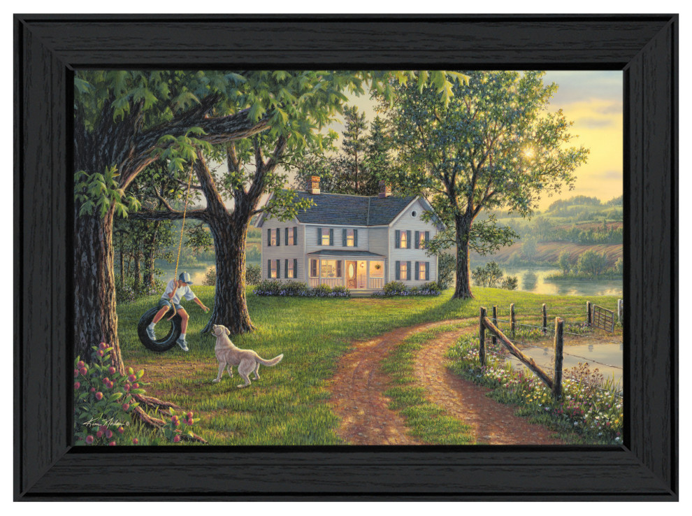 Home" Collection By Kim Norlien, Ready to Hang Framed Print