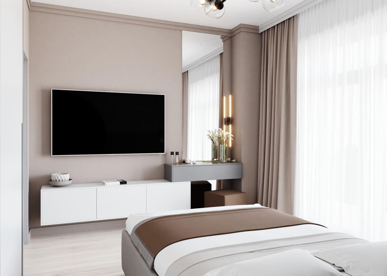 Дизайн квартиры в ЖК Башня Свободы