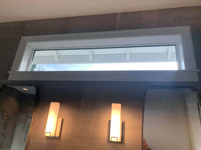Extra light through window 