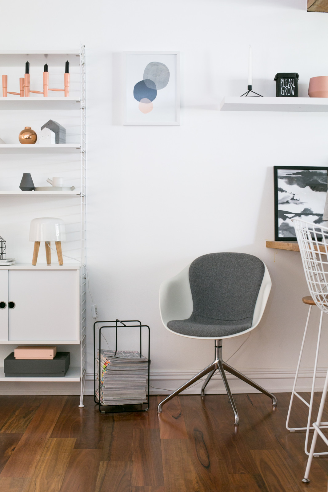 Гостиная в скандинавском стиле