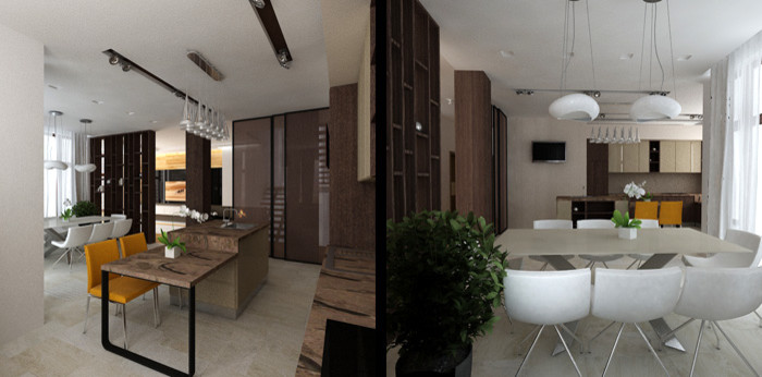 Интерьер частного дома на р.Волга