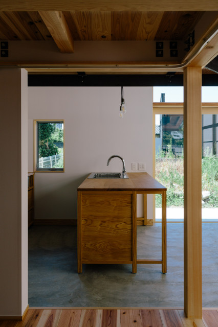 甚目寺の家 minimalistisch-kueche