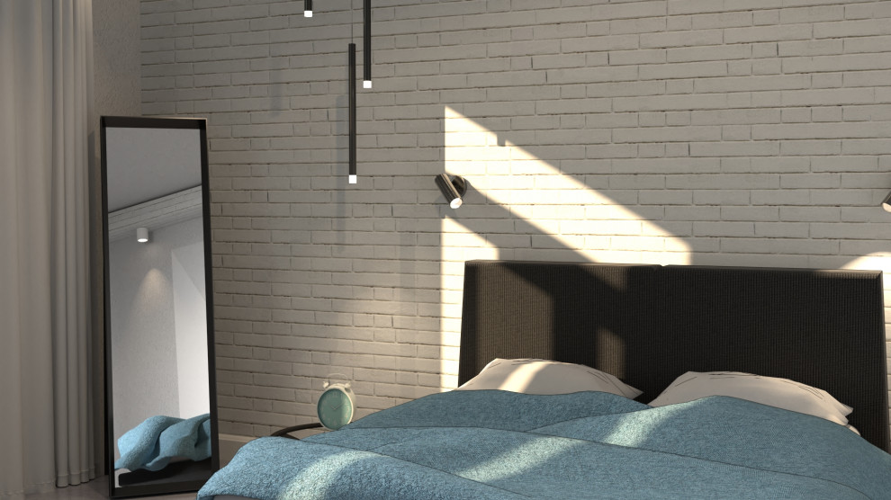 Белая спальня