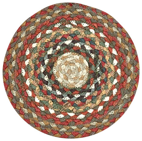 Round Gingerbread Rug Honey, Vanilla and Ginger Sample, 10