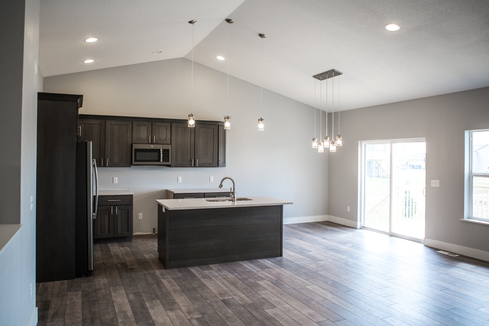 Kitchen - transitional kitchen idea in Cedar Rapids