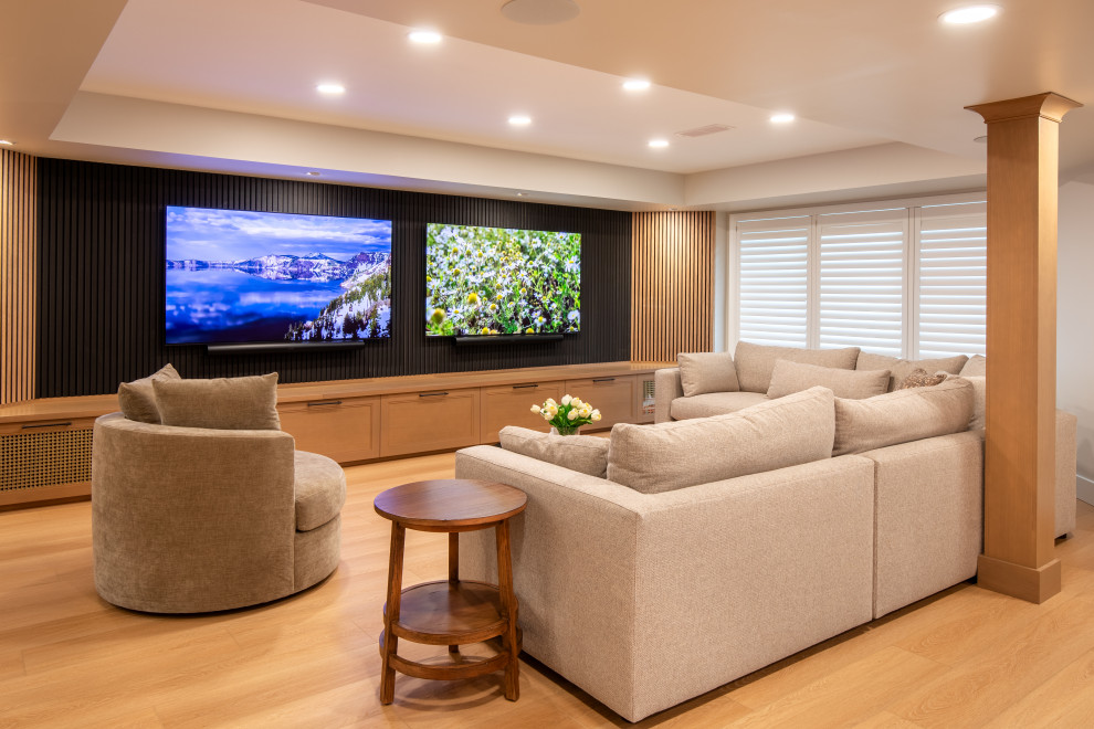 Luxury Basement Transformation | Gibsonia, PA