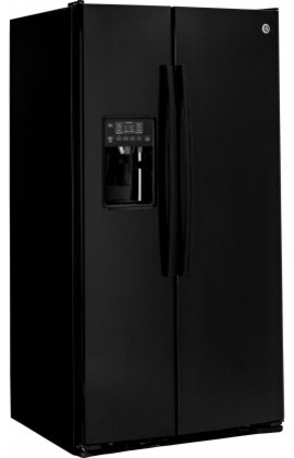 GSE26GGEBB 36" 25.9 Cu. Ft. Side-by-Side Refrigerator with Water/Ice Dispenser