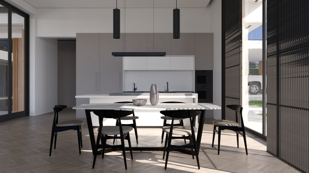 П-образный дом