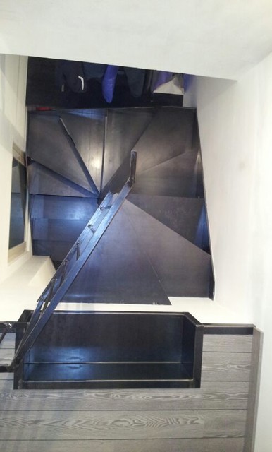 Scale e parapetti industrielt-trappe