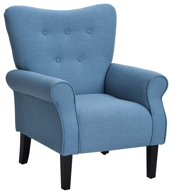 Baby Blue Accent Chair Armchair For, Light Blue Bedroom Chair