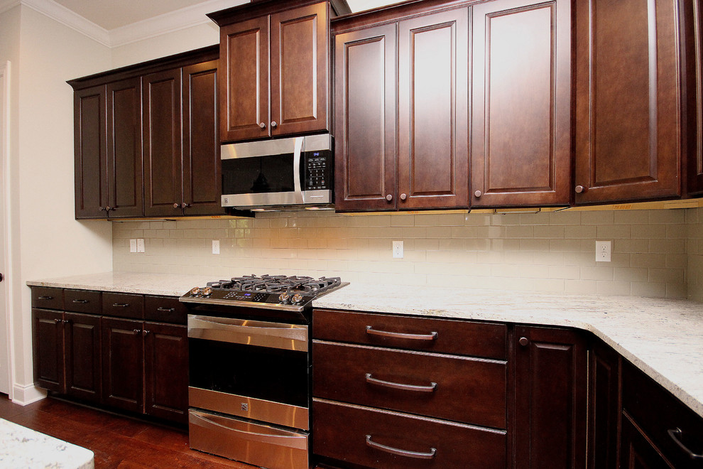 Inspiration for a transitional kitchen remodel in Miami