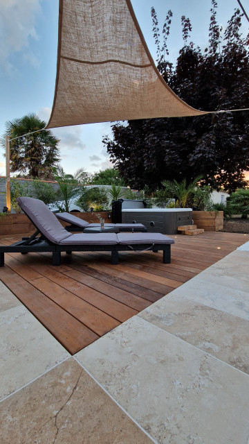 CH GARDEN contemporaneo-terrazza