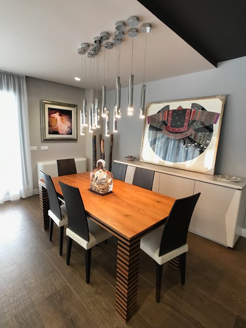 Chalet en Las Rozas modern-dining-room