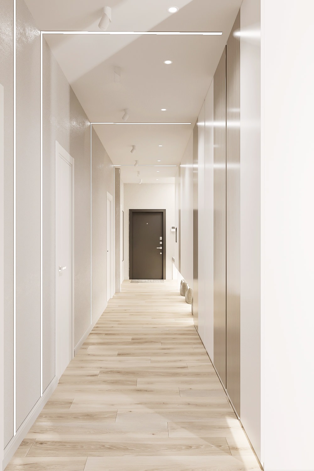 Minimalist apartment 120 m2