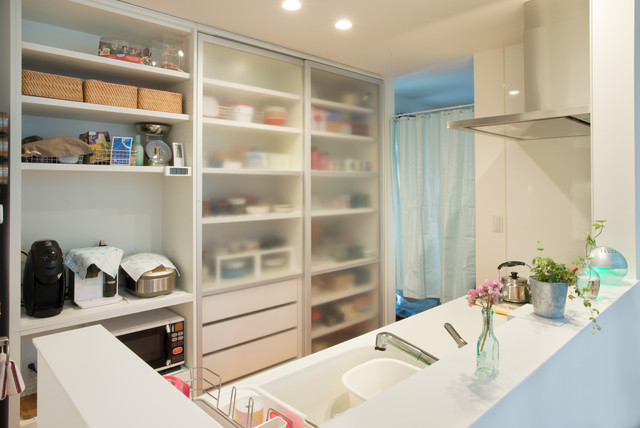 S様邸 modern-kitchen