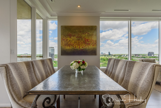 High Rise Renovation | Dallas, TX traditional-dining-room