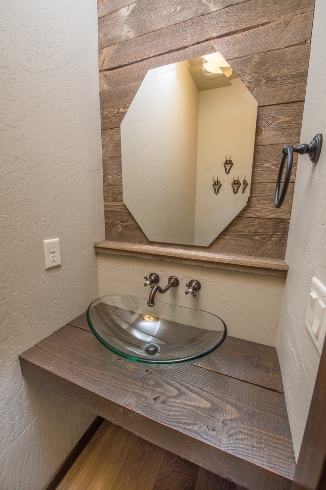 Home design - rustic home design idea in Seattle