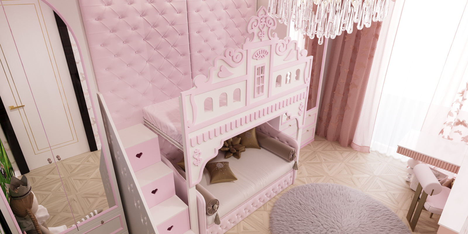 Многомерный интерьер как искусство.