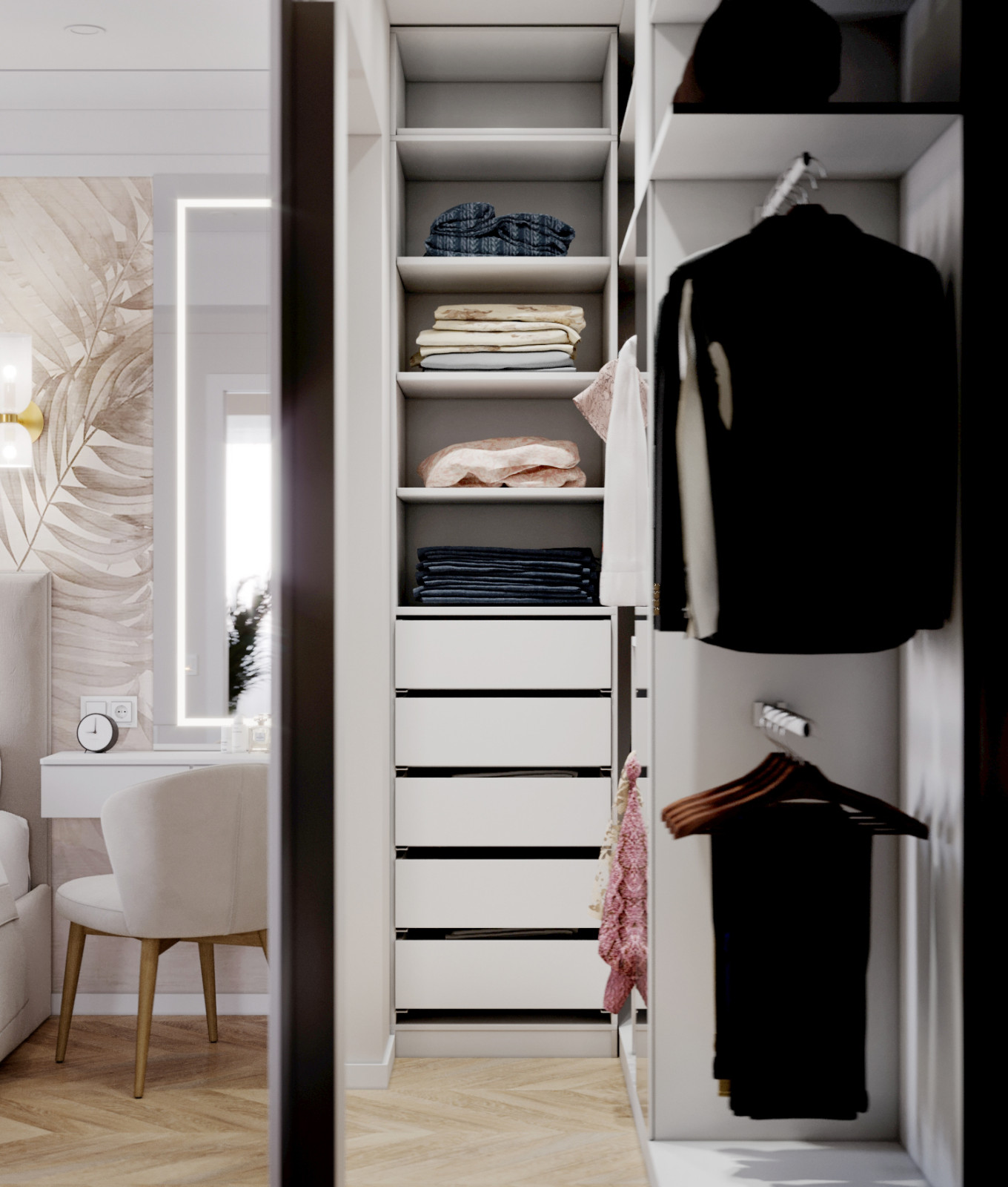 Сканди в ЖК "Серебрянный бор"