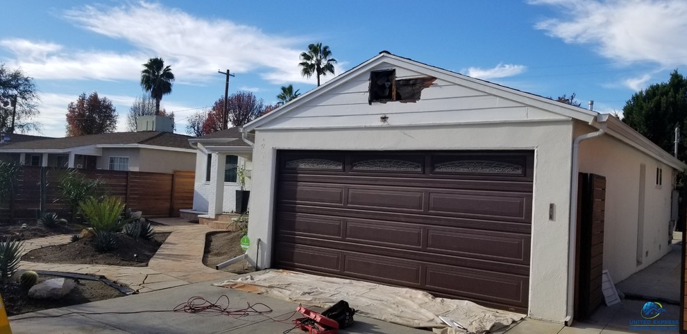 Stucco installation in North Hollywood