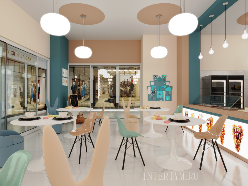 Дизайн семейного кафе "Дифли", г. Волгоград, Seven Park