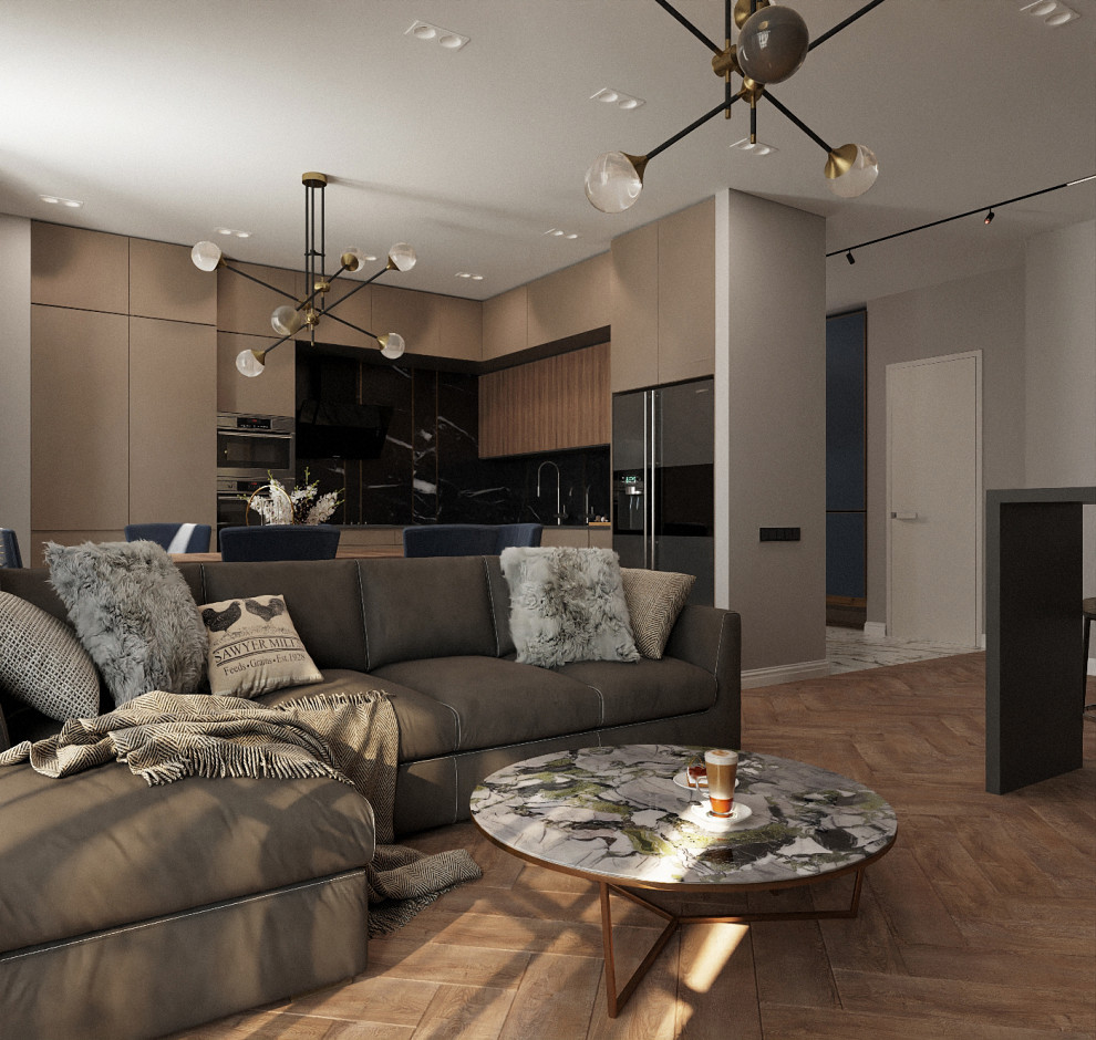 Квартира для молодой семьи площадью 140кв.м в ЖК "Изумрудный замок"