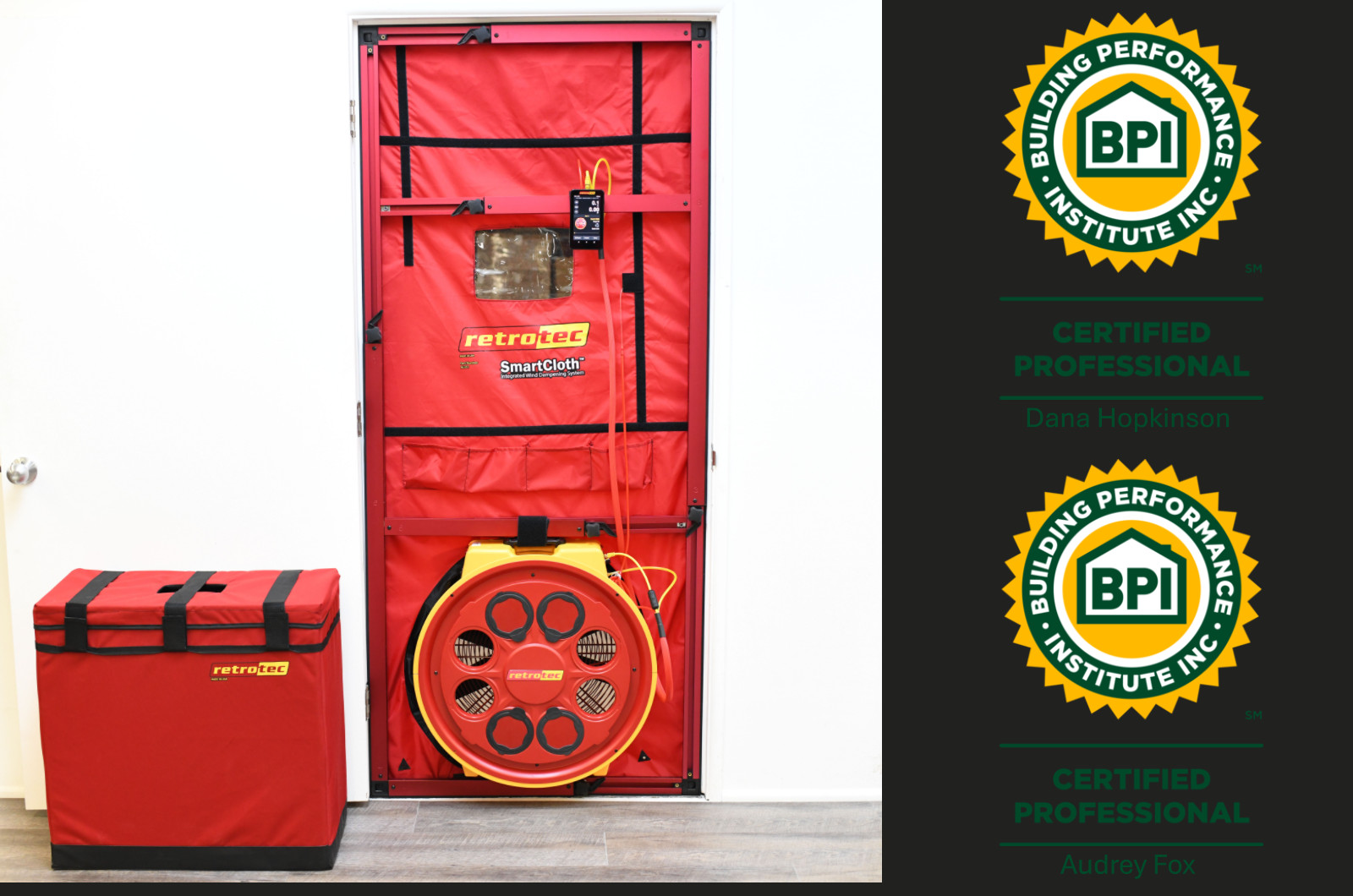 blower door